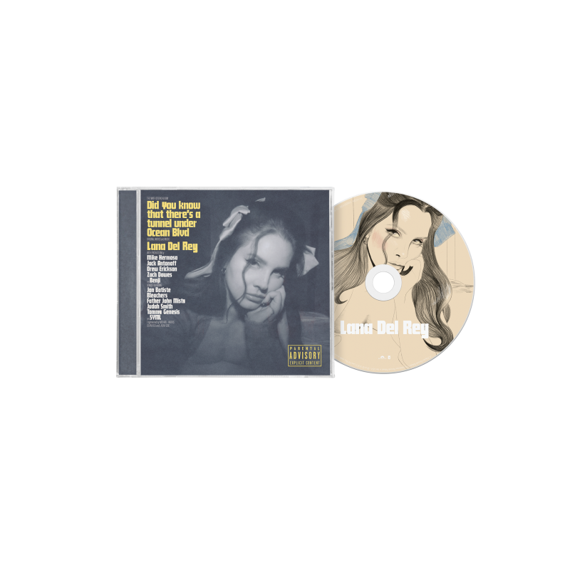 LANA DEL REY - Did You Know That There`s A Tunnel Under Ocean Blvd CD @  Plaadimees