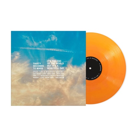 30 seconds to mars - its the end of the world but its a beautiful day orange LP.jpg