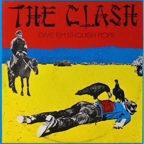 the clash - give em enough rope LP.jpg
