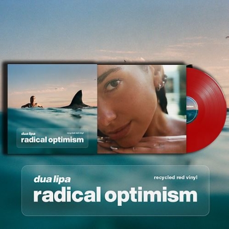 dua lipa - radical optimism LP red plaadiga reklaam.JPG