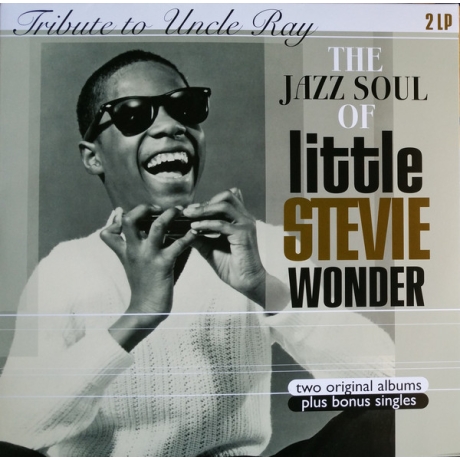 stewie wonder - tribute to uncle ray - the jazz soul of little stevie wonder - two original albums LP.jpg
