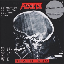 ACCEPT - Death Row CD