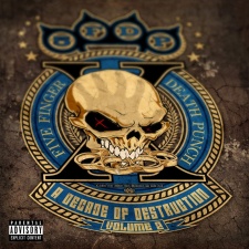 FIVE FINGER DEATH PUNCH - A Decade Of Destruction: Vol.2 (Orange Vinyl) 2LP