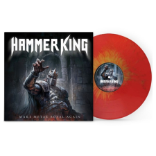 HAMMER KING - Make Metal Royal Again (Red/Gold Splatter Vinyl) LP