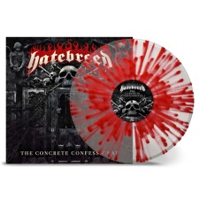 HATEBREED - The Concrete Confessional (Clear Red Splatter Vinyl) LP