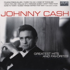 JOHNNY CASH - Greatest Hits and Favorites 2LP