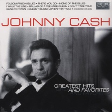 JOHNNY CASH - Greatest Hits and Favorites 2LP